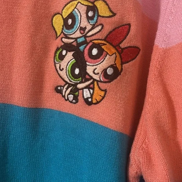 The Power Puff Girls!  Pink cardigan. - Picture 2 of 4